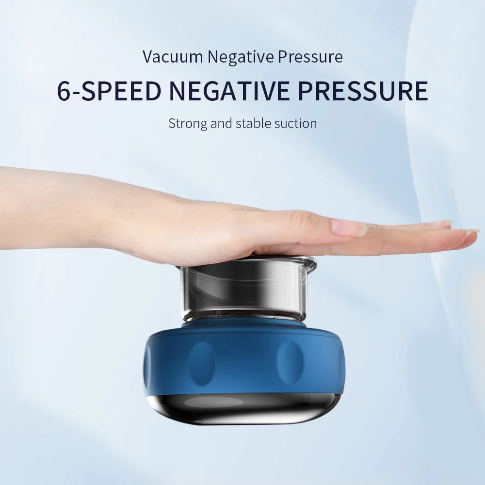 Electric Vacuum Cupping Massage Body Cups Anti-Cellulite Therapy Massager for Body Electric Guasha Scraping Fat Burning Slimming - 02ALABA