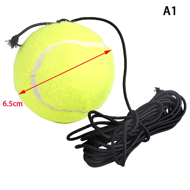 Elastic Tennis Rope Ball, Practice Self-Duty Rebound with Tennis Partner Sparring Device - 02ALABA