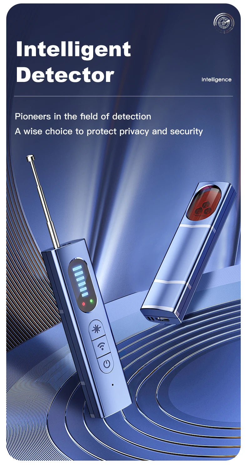 T15 Camera Detector: Wireless Signal Infrared Scanner and Anti-location Device - Professional GPS Search and Security Protection - 02ALABA