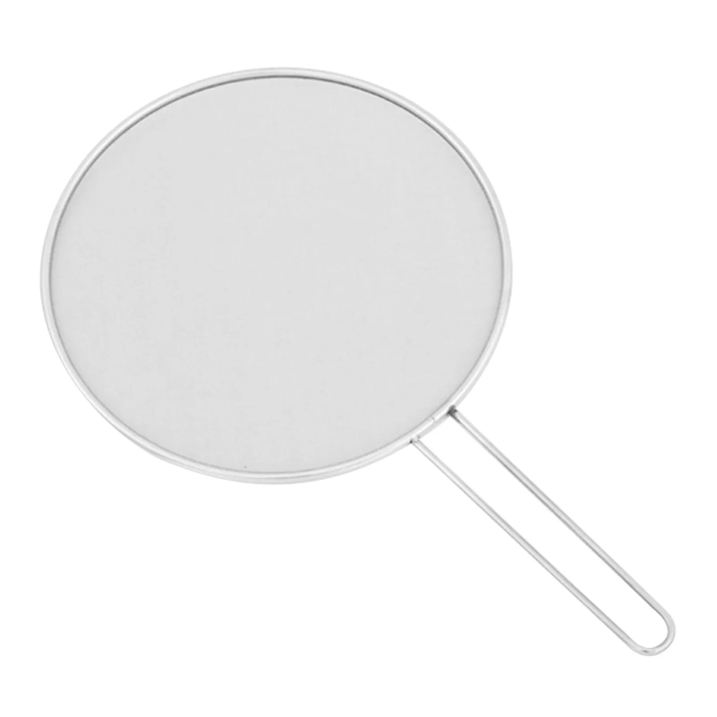 Stainless Steel Oil-Splash Guard for Cooking – Split Design Non-Stick Splatter Cover for Pans & Pots, Reusable Kitchen Tool