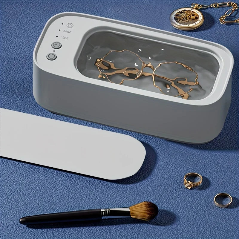 Xiaomi MIJIA Ultrasonic Glasses Cleaner, 45KHZ Ultrasound Jewelry Cleaning Machine, High-Frequency Ultrasonic Cleaning Bath - 02ALABA