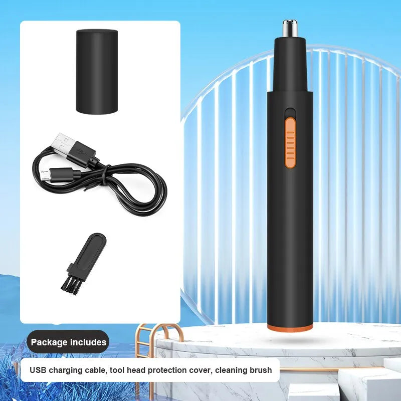 Portable Electric Nose Hair Trimmer: Mini Trimmer for Men and Women - 02ALABA