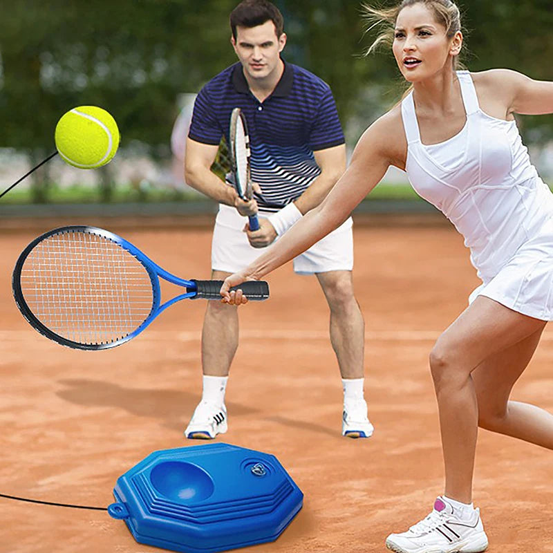 Elastic Tennis Rope Ball, Practice Self-Duty Rebound with Tennis Partner Sparring Device - 02ALABA