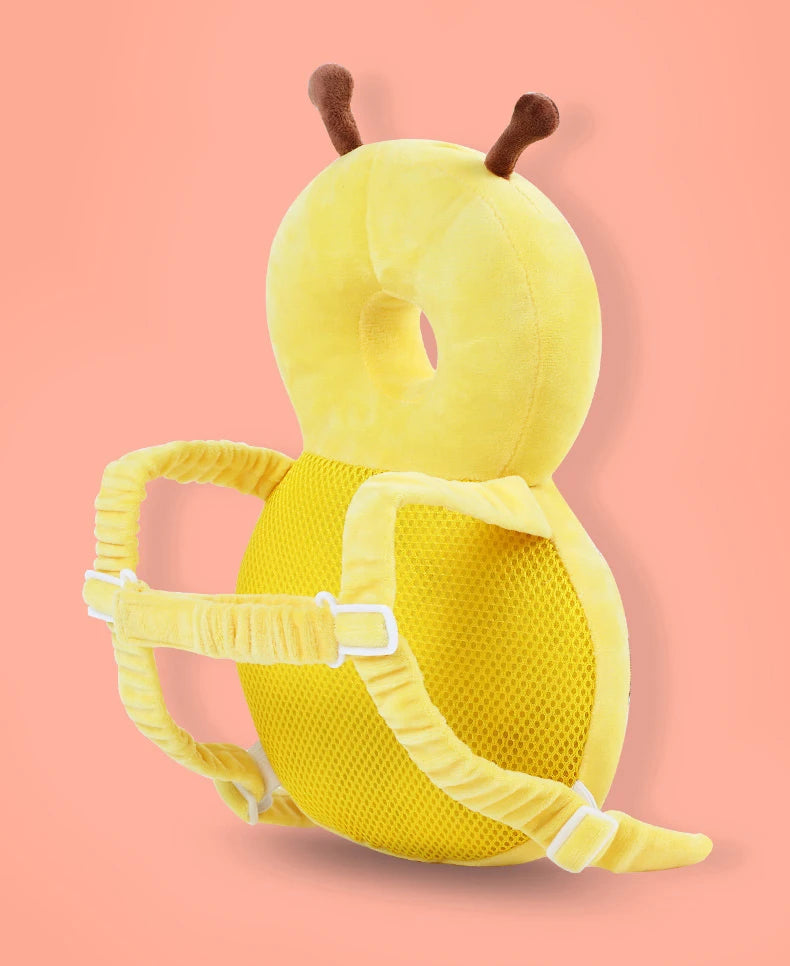 Head Back Protector Baby Protect Pillow Learn Walk Head Protector Cushion Anti Fall Backward Cap Carry Cartoon Kids Safe Bibi