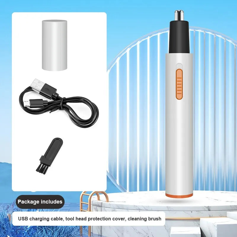 Portable Electric Nose Hair Trimmer: Mini Trimmer for Men and Women - 02ALABA
