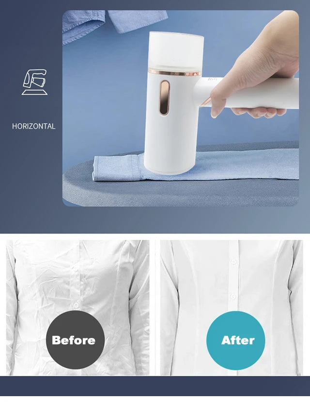 2-in-1 Handheld Steam Iron Garment Steamers Ironing Machine Travel Portable Ironing Machine Garment Ironing Machine Steamer