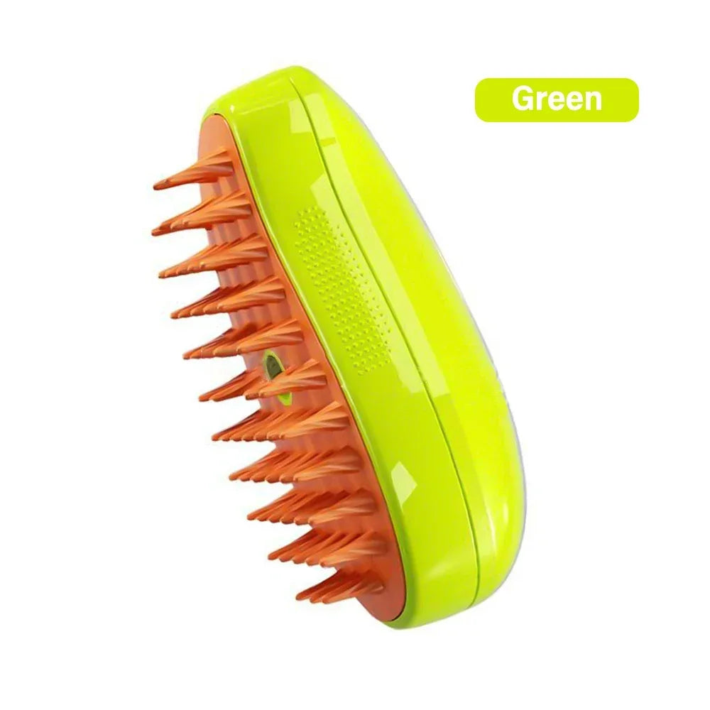 3 in 1 Electric Spray Brushes for Massage Pet Grooming Hair Removal Combs - 02ALABA