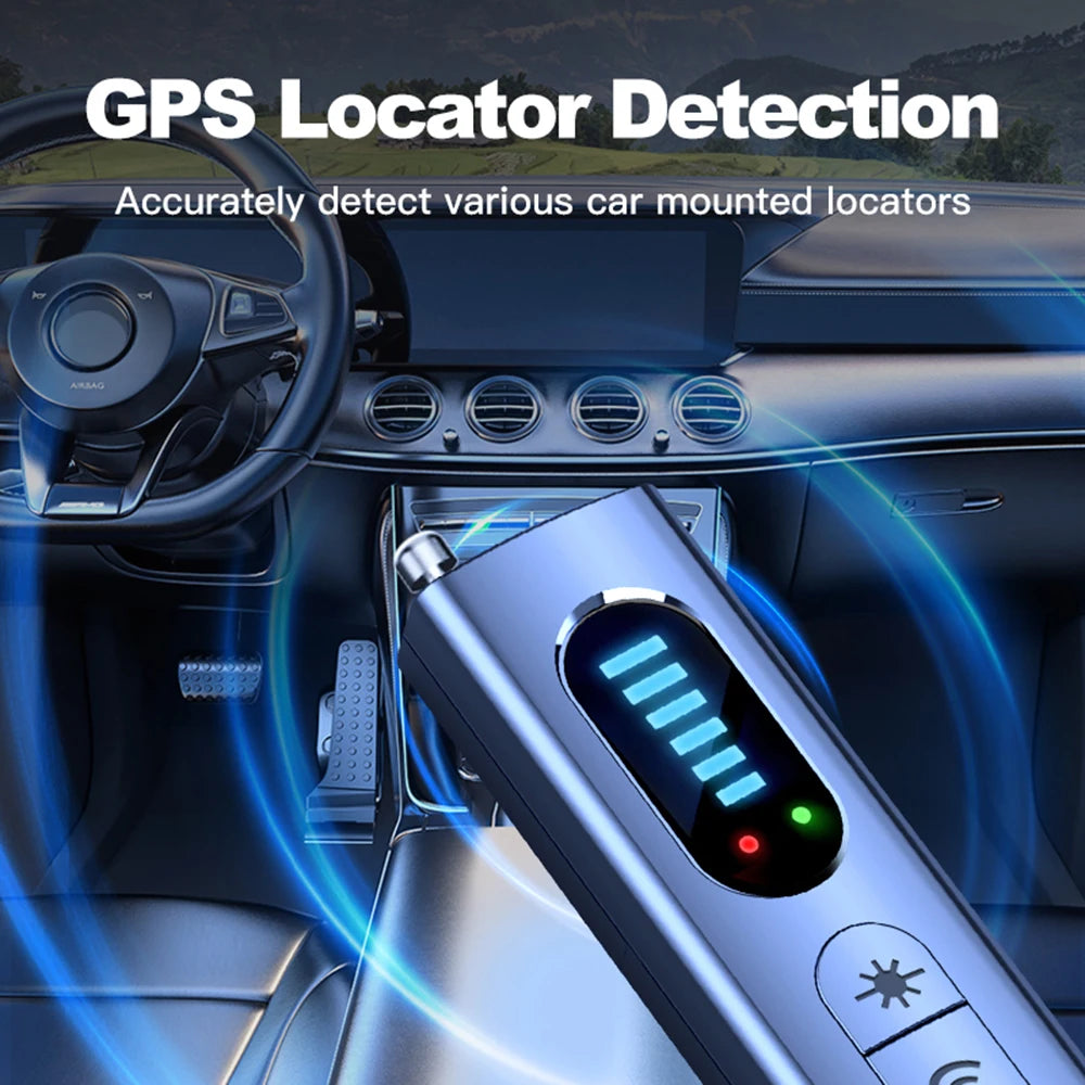 T15 Camera Detector: Wireless Signal Infrared Scanner and Anti-location Device - Professional GPS Search and Security Protection - 02ALABA