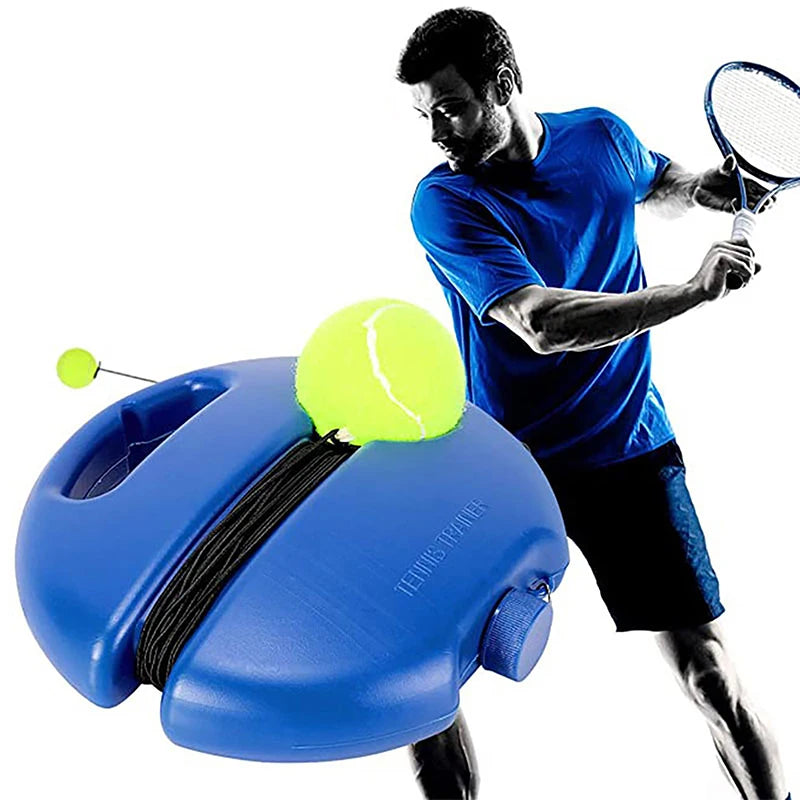 Elastic Tennis Rope Ball, Practice Self-Duty Rebound with Tennis Partner Sparring Device - 02ALABA