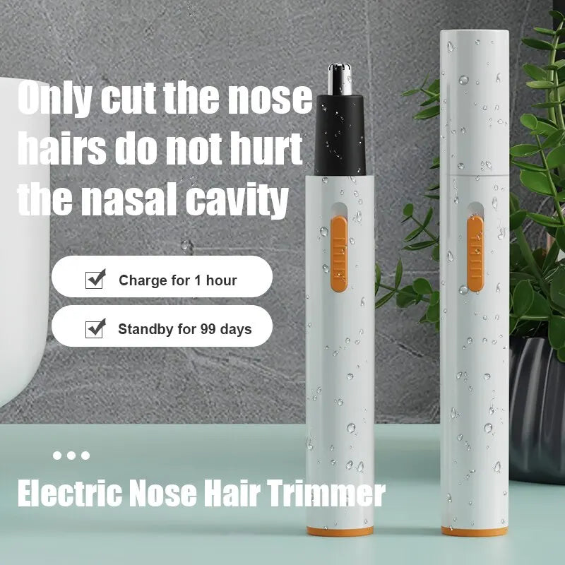 Portable Electric Nose Hair Trimmer: Mini Trimmer for Men and Women - 02ALABA
