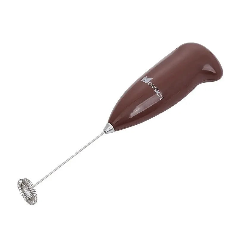 Handheld Electric Milk Frother, Coffee Foamer, Egg Beater, Cappuccino Stirrer, Mini Portable Blender, Home Kitchen Whisk Tool - 02ALABA