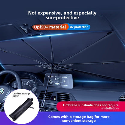 Car Sunshade Universal Fit Heat Insulation