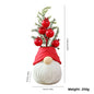 Resin Christmas Gnome Doll Santa Snowman Decoration Ornament