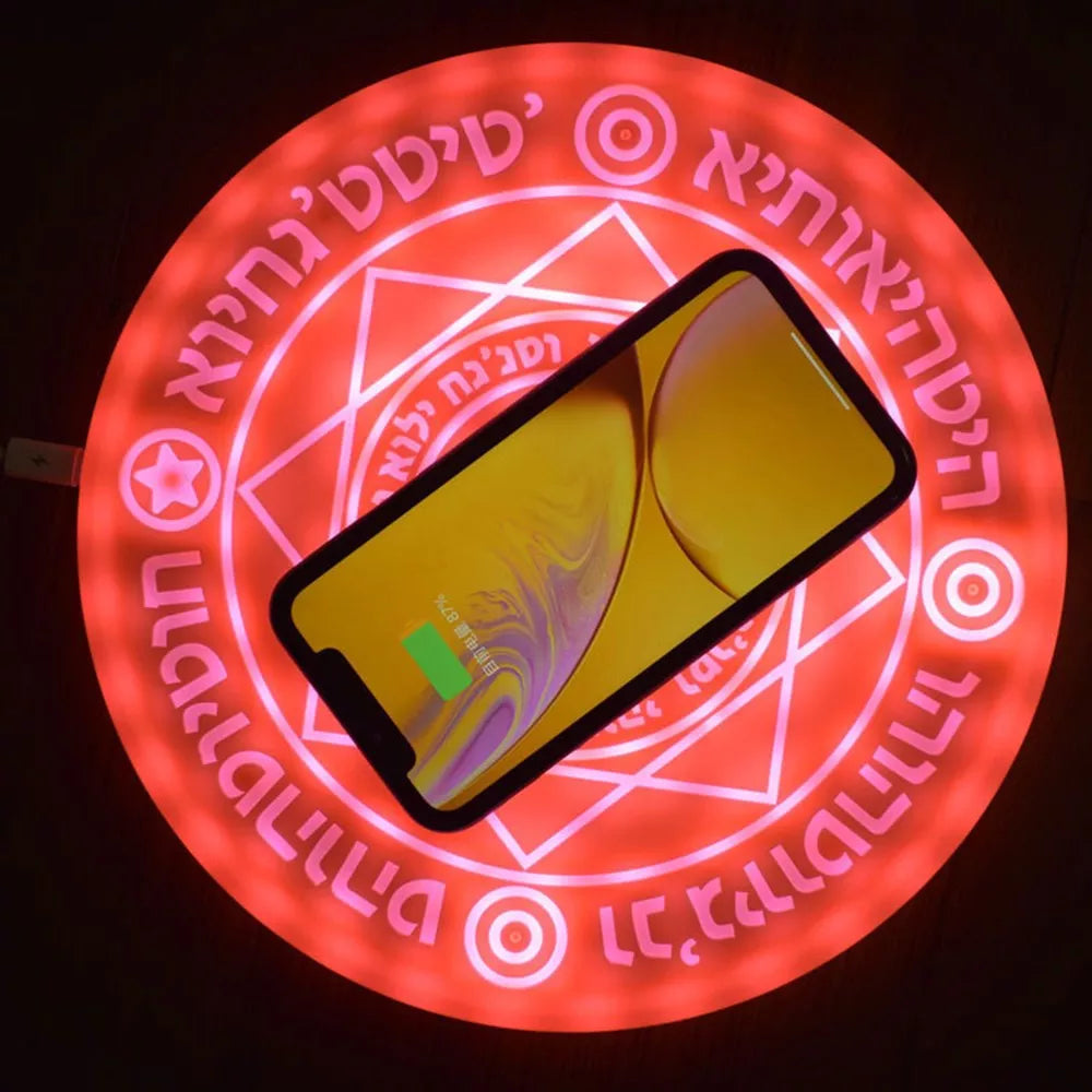 10W 15W Magic Array Wireless Charger for iPhone, Samsung, Xiaomi, Huawei Mate60 P40 - 02ALABA