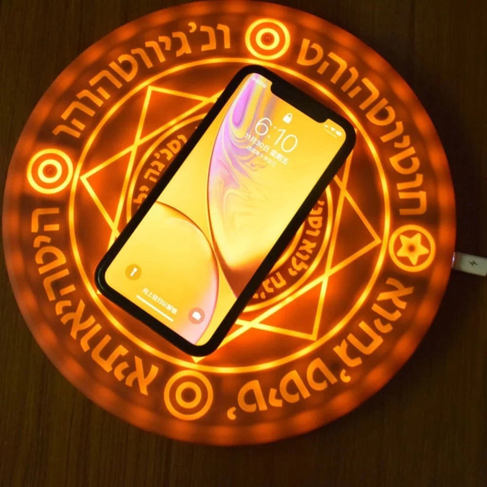 10W 15W Magic Array Wireless Charger for iPhone, Samsung, Xiaomi, Huawei Mate60 P40 - 02ALABA