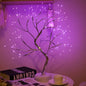 LED Night Light Mini Christmas Tree Copper Wire Garland Lamp. - 02ALABA