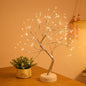 LED Night Light Mini Christmas Tree Copper Wire Garland Lamp. - 02ALABA