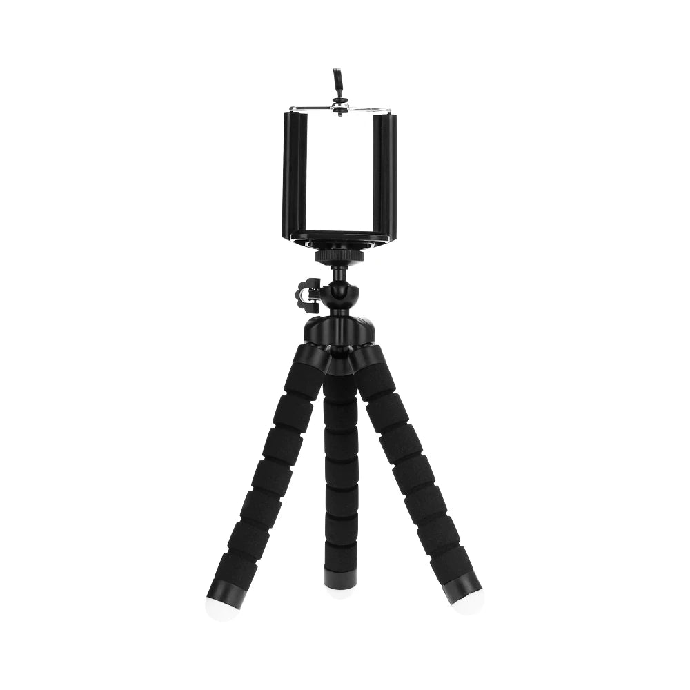 Tripods, mobile phone holders, camera clips, smartphone monopods, mini octopus tripods, and stands for phones. - 02ALABA