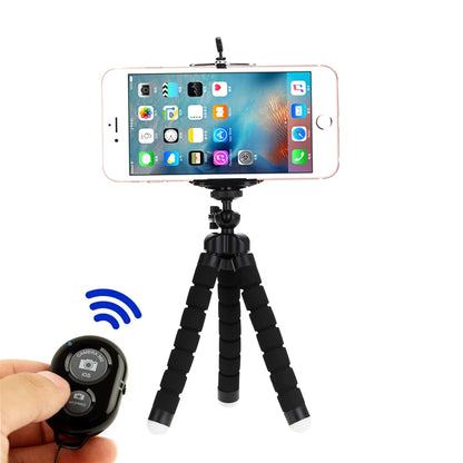 Tripods, mobile phone holders, camera clips, smartphone monopods, mini octopus tripods, and stands for phones. - 02ALABA