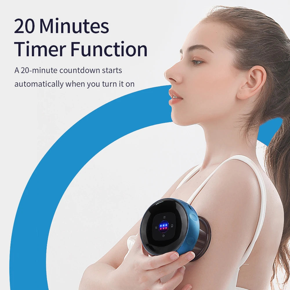 Electric Vacuum Cupping Massage Body Cups Anti-Cellulite Therapy Massager for Body Electric Guasha Scraping Fat Burning Slimming - 02ALABA