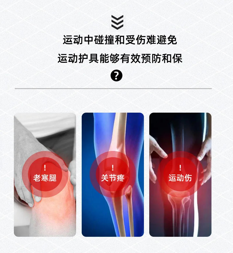 1 Pc Compression Knee Pad - Extended Support Sport Sleeve, Elastic Brace for Arthritis & Joint Pain Relief