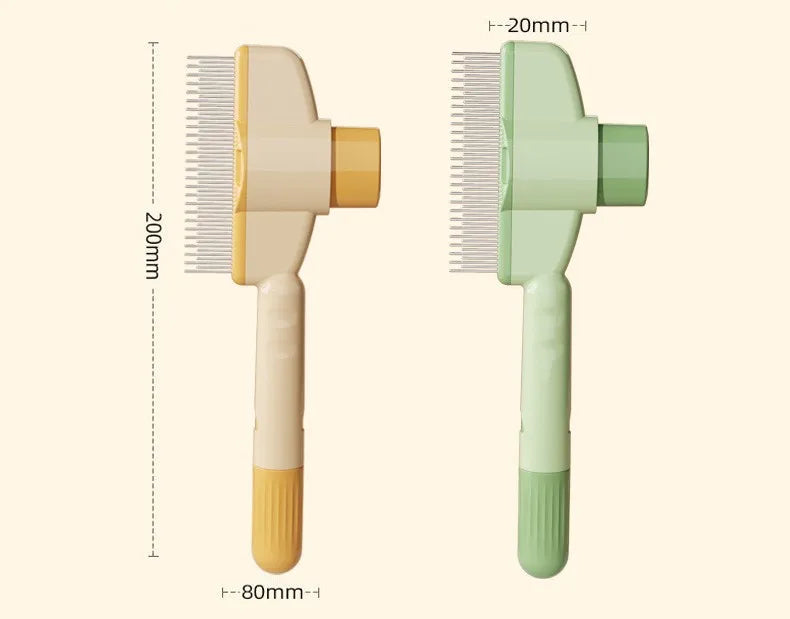 Pet Comb Hair Remover One Button Dogs Brush Self-cleaning Cat Brush Massage Combs for Dog Grooming Brushes for Pet Products