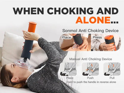 CPR Mask First Aid Choking Rescue Device Travel Home Choking Emergency Device Adult Children Portable Asphyxia Rescue Machine