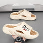 Discover the New Men's Massage Slippers, perfect for both indoor and outdoor use. These casual beach sandals feature a comfortable sole and come in a wide range of sizes from 38 to 47. - 02ALABA