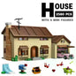 Available now: The Kwik-E-Mart and Supermarket House Model Building Block Sets 16004, 16005, 71016, 71006 - ideal toys for birthdays and Christmas gifts. - 02ALABA