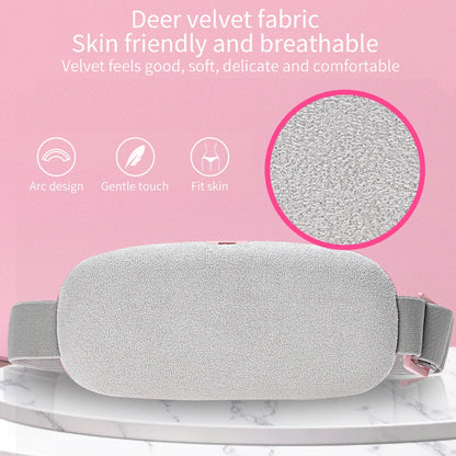 Electric Heating Waist Massage Belt Abdominal Menstrual Heating Pad Belly Warm Palace Belt for Period Cramp Relief