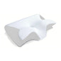 Memory Foam Cervical Pillow, Neck Massage Pillow,Butterfly Pillow,2 in 1 Ergonomic Contour Orthopedic Pillow for Neck Pain - 02ALABA