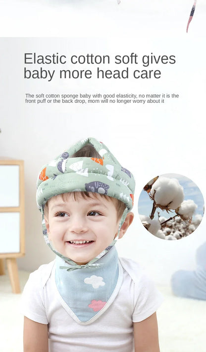 Anti-collision Protective Hat Baby Safety Helmet Soft Comfortable Head Security & Protection Adjustable Hats Baby Toddler Cap