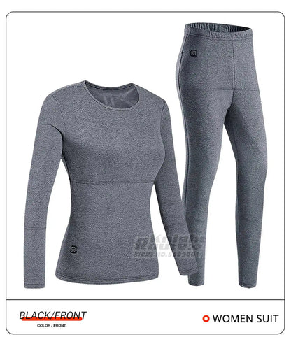 USB-Powered Heated Vest for Men and Women - Electric Heating Jacket with Adjustable Temperature for Outdoor Sports, Camping, Motorcycling, and Winter Activities