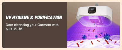 Multifunctional Dryer Electric Clothes Dryer Portable Compact Foldable Laundry Dryer Machine with Dryer Bag and Time Setting