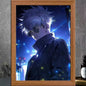 Led Light Painting Decor, Photo Frame, Figure Painting Table Lamp Home Decor for Christmas Gifts - 02ALABA