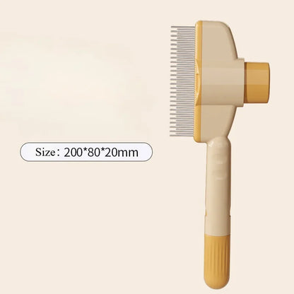 Pet Cat Comb Cat Dog Hair Remover Brush Cat Hair Grooming And Care Comb For Long Hair Dog Pet Brush Hair Removal Cleaning Tool