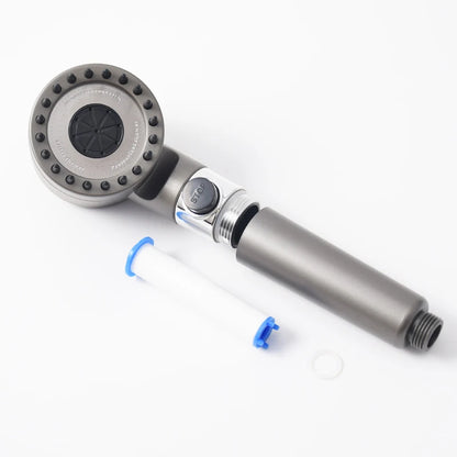 3 Modes Shower Head Adjustable High Pressure Water Saving Massage Portable Filter Shower Head Hook Hose Bathroom Accessories Set