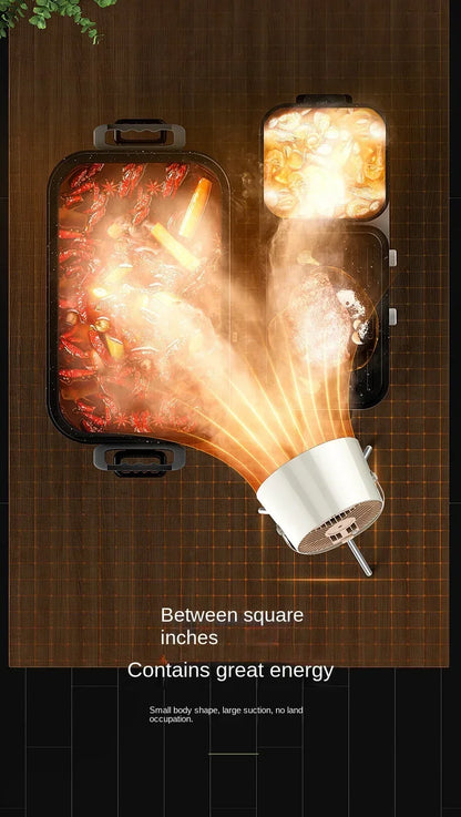New Portable Exhaust Fan Small Kitchen Hood Extractor Barbecue USB Supply Desktop Range Hoods Mini Suction Cooker Hood