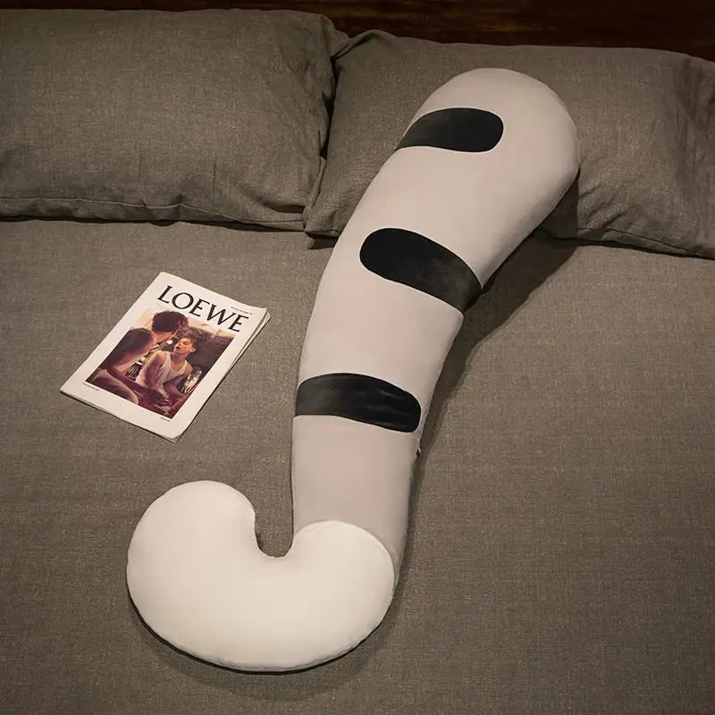 Cat Tail Long Throw Pillow Bed Side Sleep Leg Clamping Pillow Pillow Cushion Surprise Gift for Children and Girlfriends - 02ALABA