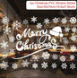Christmas Wall Window Stickers Marry Christmas Decoration For Home 2024 Christmas Ornaments Xmas Navidad Gift New Year 2025