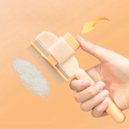 Pet Cat Comb Cat Dog Hair Remover Brush Cat Hair Grooming And Care Comb For Long Hair Dog Pet Brush Hair Removal Cleaning Tool