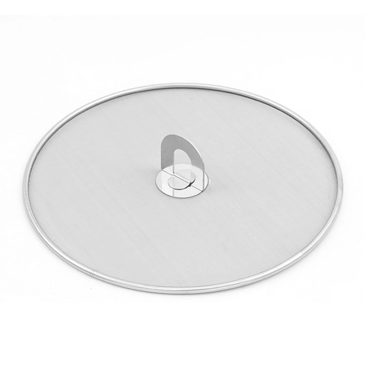 Stainless Steel Oil-Splash Guard for Cooking – Split Design Non-Stick Splatter Cover for Pans & Pots, Reusable Kitchen Tool