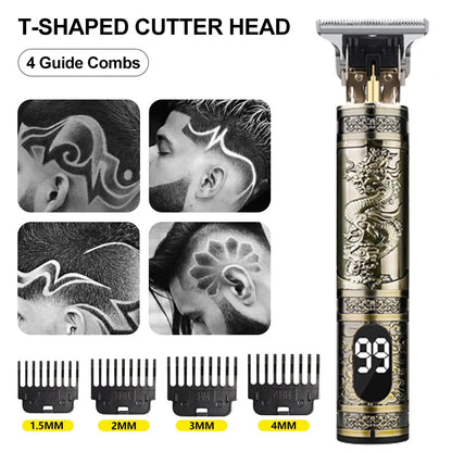 T9 Hair Clipper: Repair and Maintenance for Beard Shaving, Body Hair Trimming. Corteiz Electric Clippers for Men: Haircut Machine and 0mm Barber Shaver. - 02ALABA