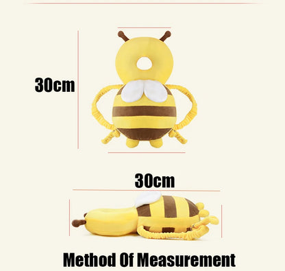 Head Back Protector Baby Protect Pillow Learn Walk Head Protector  Cushion Anti Fall Backward Cap Carry Cartoon Kids Safe Bibi