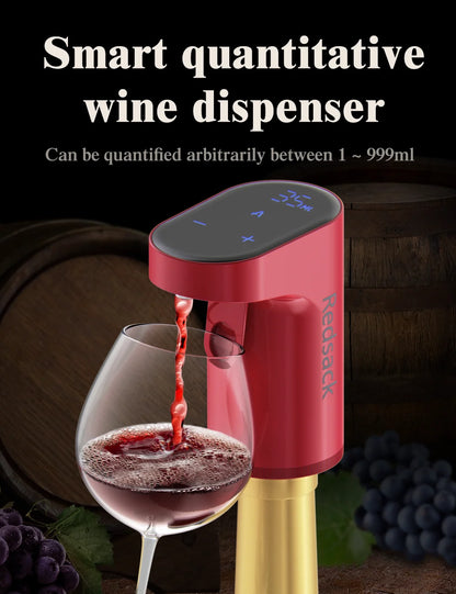 Smart electric digital wine dispenser wine suitable for more than 100 kinds of bottle mouths