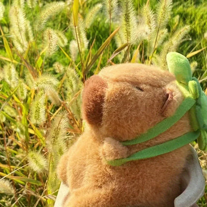 23cm Capybara Plush Simulation Capibara Anime Fluffty Toy Cute Doll Stuffed Animals Soft Doll Plush Christmas Thanksgiving Gift - 02ALABA