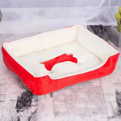 Warm Pet Nest Kennel For Small Medium Large Dogs Puppy Kitten Plus Size Bed with Machine Washable Warm Cozy Large Dog House
