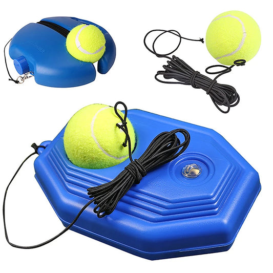 Elastic Tennis Rope Ball, Practice Self-Duty Rebound with Tennis Partner Sparring Device - 02ALABA