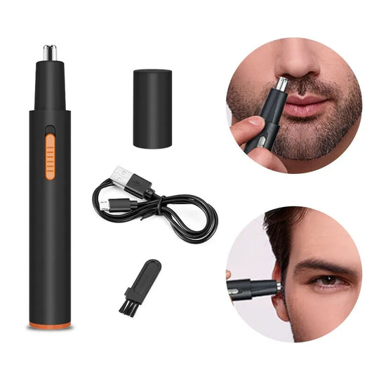 Portable Electric Nose Hair Trimmer: Mini Trimmer for Men and Women - 02ALABA