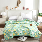 Factory price Silk Blanket Silky Cooling Thin Quilt Summer Blanket Can  machine-wash Single/Queen/King Size